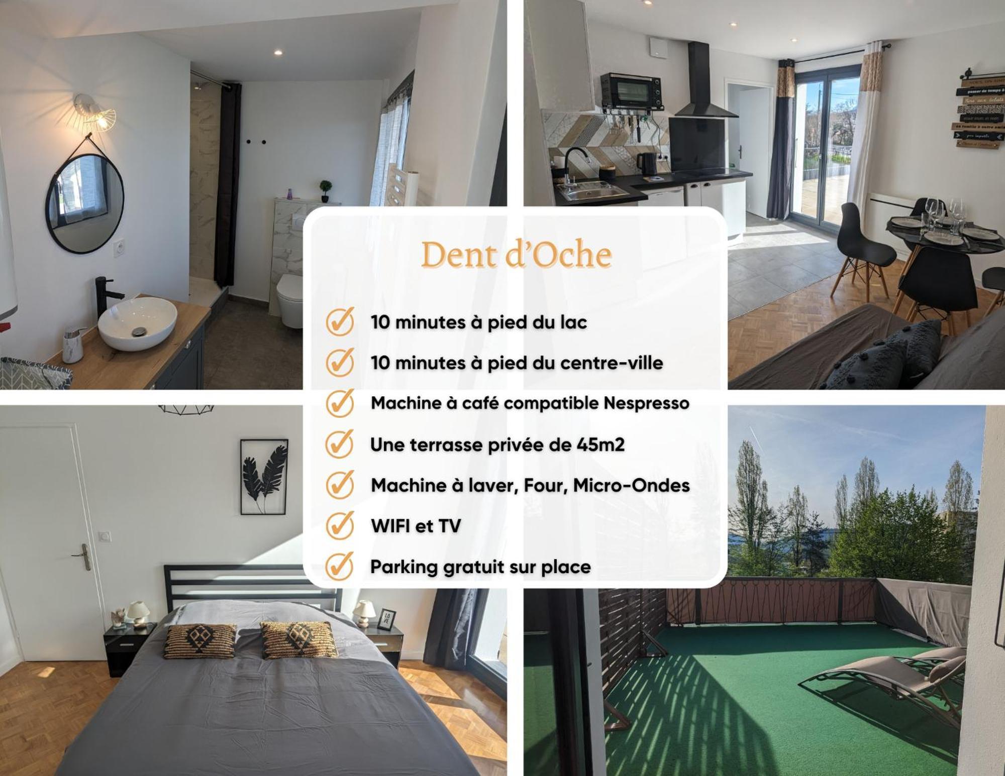Cosy Et Moderne - Dent D'Oche Thonon-les-Bains Exterior foto