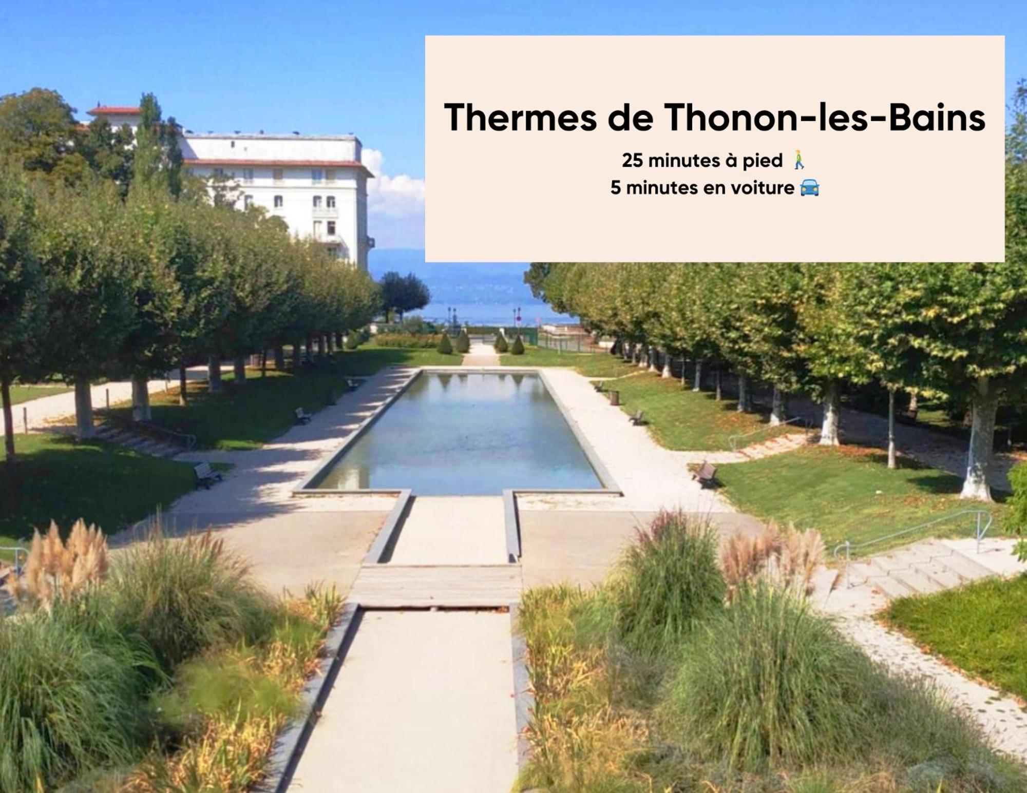Cosy Et Moderne - Dent D'Oche Thonon-les-Bains Exterior foto