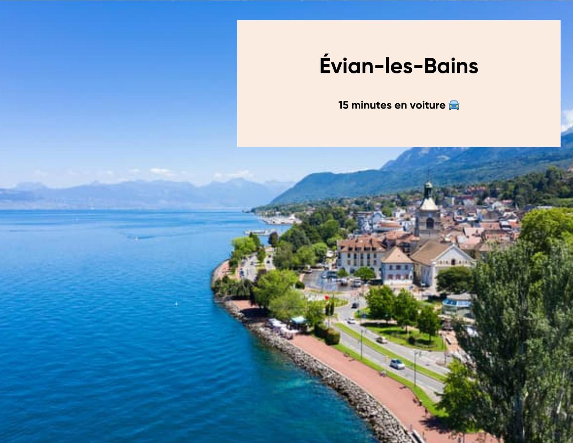 Cosy Et Moderne - Dent D'Oche Thonon-les-Bains Exterior foto